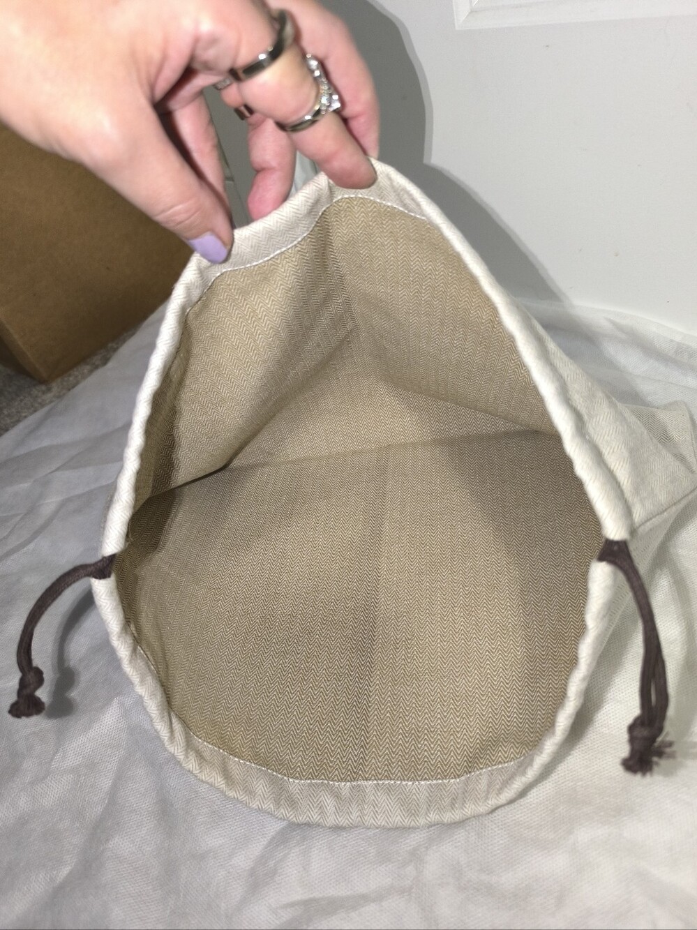 Hermes Drawing Dust Bag MEDIUM - Picture 7 of 13